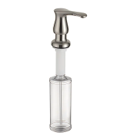 Дозатор для моющего средства врезной DIS-02-SS/COLOR/300ml (ZX5967)
